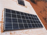 clean solar panel