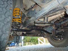 Offset tie rod