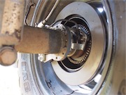 Rear disc brakes